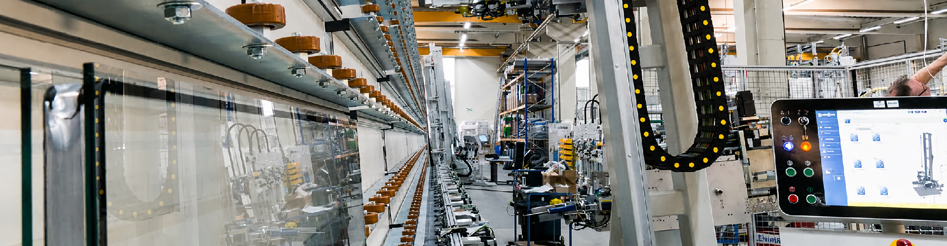Bystronic insulating glass production line